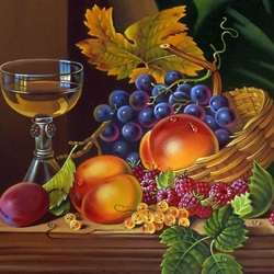 Jigsaw puzzle: Still life with a glass
