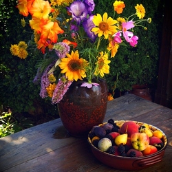 Jigsaw puzzle: Summer still life