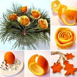 Jigsaw puzzle: Orange crafts