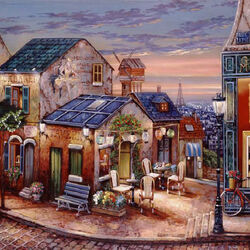 Jigsaw puzzle: In Montmartre