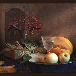 Jigsaw puzzle: Still life with melon