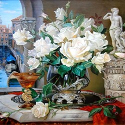 Jigsaw puzzle: Roses of Venice