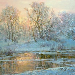 Jigsaw puzzle: Frosty morning