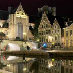Jigsaw puzzle: Night Ghent