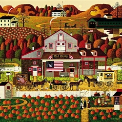 Jigsaw puzzle: Farms Old Glory