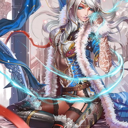 Jigsaw puzzle: Ice queen