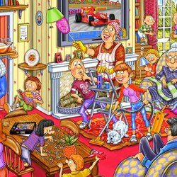 Jigsaw puzzle: Cleaning