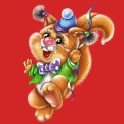 Jigsaw puzzle: Funny squirrel