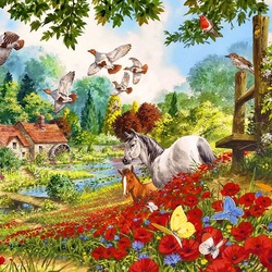 Jigsaw puzzle: Peaceful picture