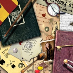 Jigsaw puzzle: Personal belongings of the wizard