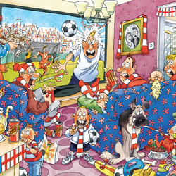 Jigsaw puzzle: Football fever
