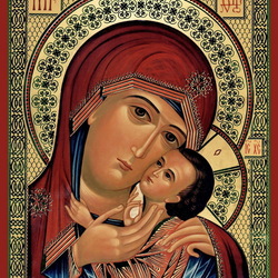 Jigsaw puzzle: Kaspersky Icon of the Mother of God