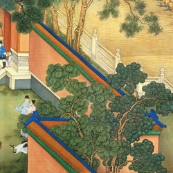 Jigsaw puzzle: Han Palace: Scroll Painting