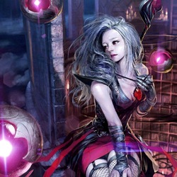 Jigsaw puzzle: Mage Prodigy Renoir Gifted Sorceress Renoir