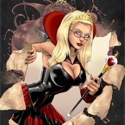 Jigsaw puzzle: Queen of hearts