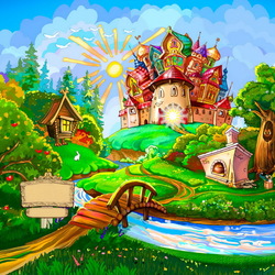 Jigsaw puzzle: In the world of fairy tales