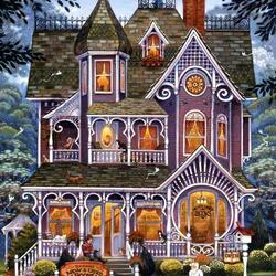 Jigsaw puzzle: Wizard house