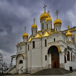 Jigsaw puzzle: Cathedral of the Annunciation of the Moscow Kremlin