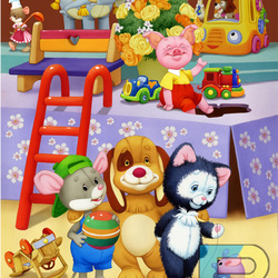 Jigsaw puzzle: Let's live together