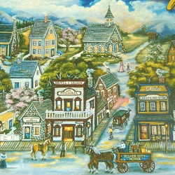 Jigsaw puzzle: Silver city
