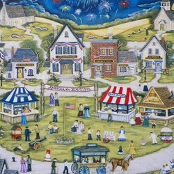 Jigsaw puzzle: Holiday in the village