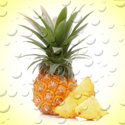 Jigsaw puzzle: A pineapple