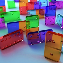 Jigsaw puzzle: Dominoes