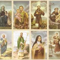 Jigsaw puzzle: Collage on the theme of religion