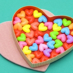 Jigsaw puzzle: Hearts as a gift