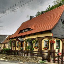 Jigsaw puzzle: House in Germany