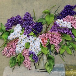 Jigsaw puzzle: Lilac bouquet