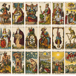 Jigsaw puzzle: Tarot cards
