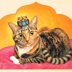 Jigsaw puzzle: Royal cat