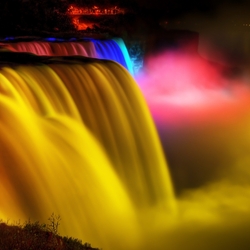 Jigsaw puzzle: Niagara Falls paints