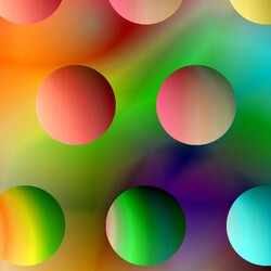 Jigsaw puzzle: Colored balloons
