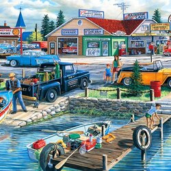 Jigsaw puzzle: By the lake