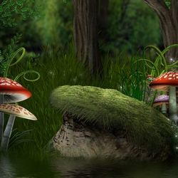 Jigsaw puzzle: In the magic forest