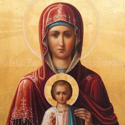Jigsaw puzzle: The miraculous icon of the Mother of God 