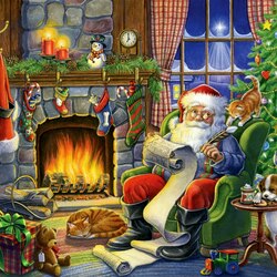 Jigsaw puzzle: Gift List