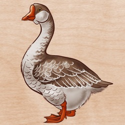Jigsaw puzzle: Goose