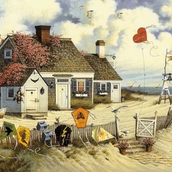 Jigsaw puzzle: Fisherman's house