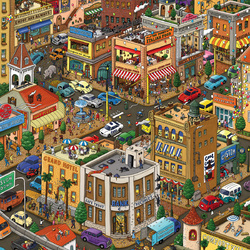 Jigsaw puzzle: City