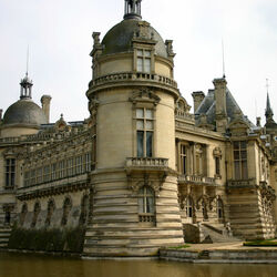 Jigsaw puzzle: Chantilly Castle (detail)