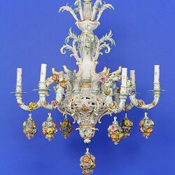 Jigsaw puzzle: Porcelain chandelier