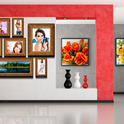 Jigsaw puzzle: Photo on the wall