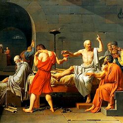 Jigsaw puzzle: Death of Socrates