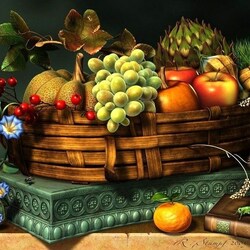 Jigsaw puzzle: Still life with a basket