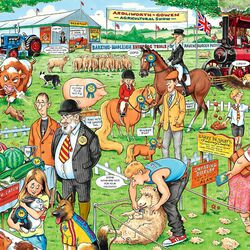 Jigsaw puzzle: Agricultural Exhibition
