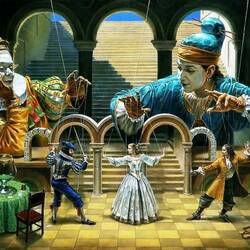 Jigsaw puzzle: Theater