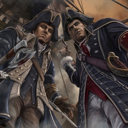 Jigsaw puzzle: Father and son Kenway
